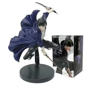 Hit Show Anime Solo Leveling Shadow King Battle Edition Cheng Xiaoyu Handheld Model Desktop Ornament Anime Peripheral Scenery Action Figure