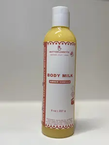 (NEW!) Body Milk - Body Butter Liquid, waterless, super fast-absorbing, silky, non-greasy, deeply moisturizing, ultra-hydration