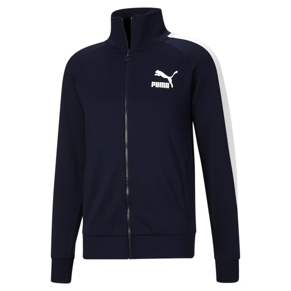 PUMA Mens Iconic T7  Athletic Outerwear Casual - Blue