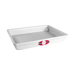Fat Daddio's POB-11152 Anodized Aluminum Sheet Cake Pan, 11 x 15 x 2 Inch