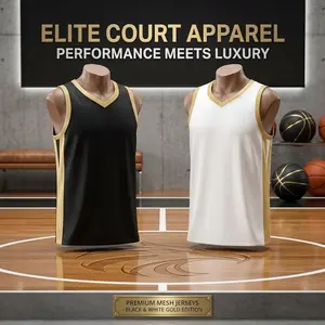 Men's Reversible Basketball Jersey Team Uniform - Breathable Mesh Athletic Shirt for Hip Hop Sports Performance Sizes S-4XL Perfect for Training Games Streetwear