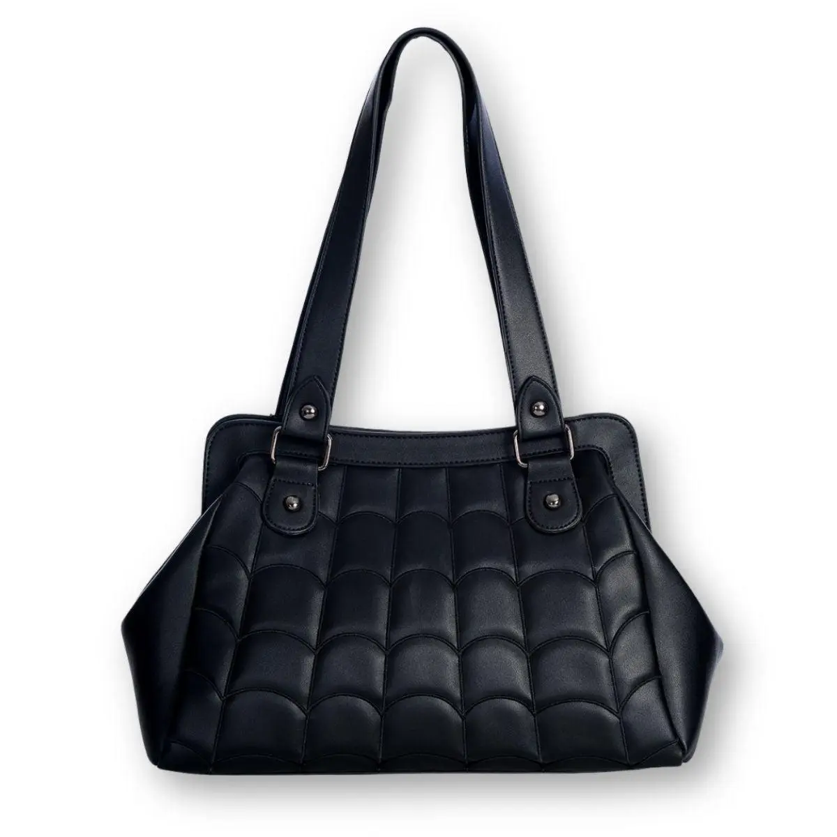 Draped Web Tote Bag
