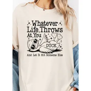 Crew neck sweat shirt