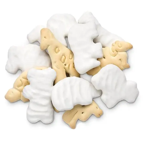 Albanese Yogurt White Covered Animal Crackers 5lb
