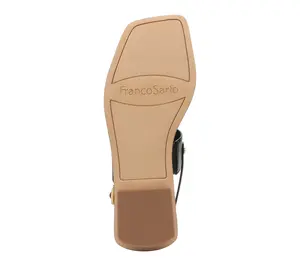 Franco Sarto Leather Slingback Sandals - Enrica