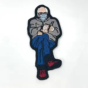 Bernie Sanders Mittens Embroidered Iron On Patch