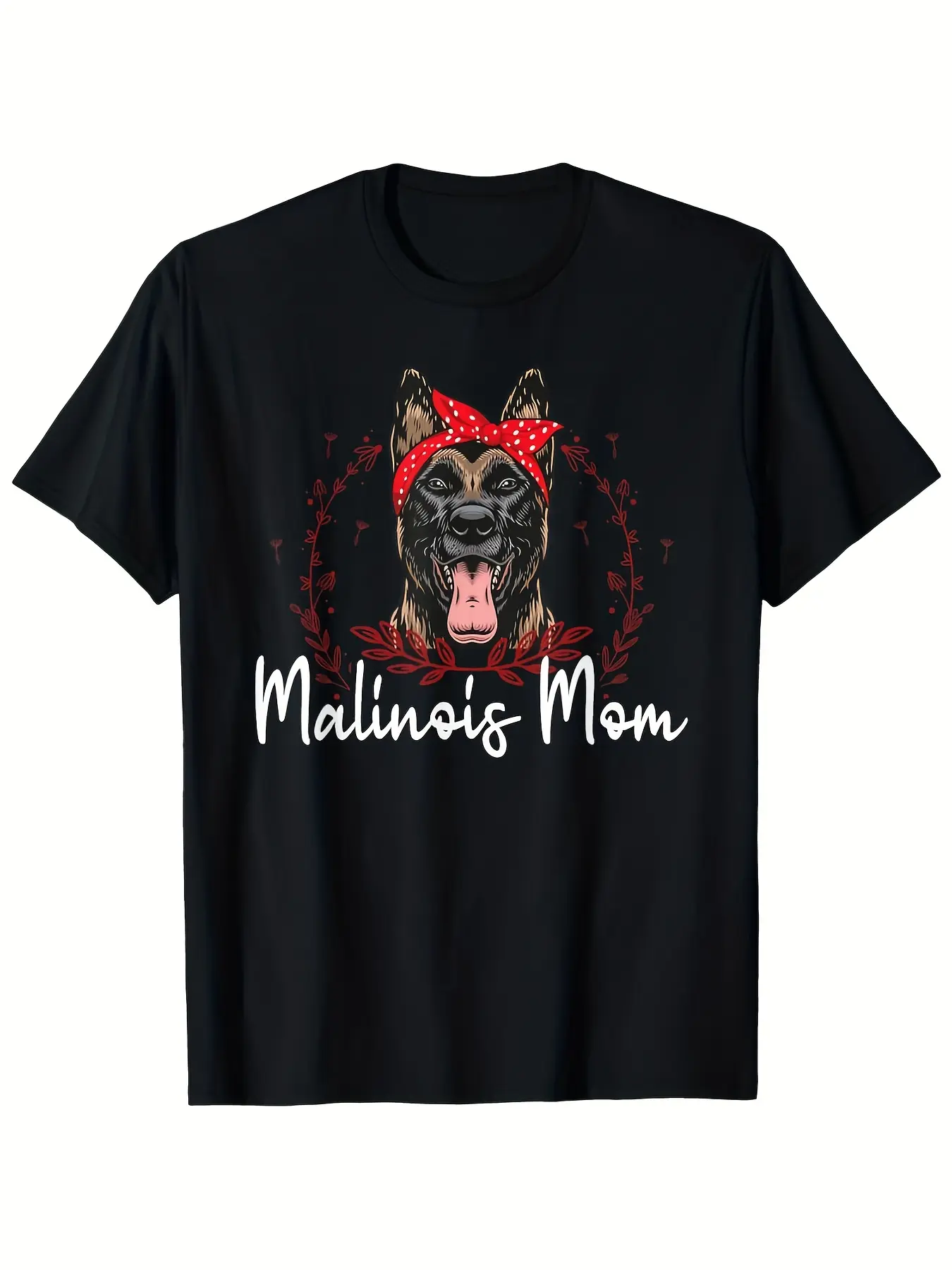 Men's Belgian Malinois Dog Owner T-Shirt - Malinois unisex soft cotton short sleeve t-shirt, vintage graphic casual tee for men and women, perfect birthday or holiday gift for camping, travel, gym, daily street wear.