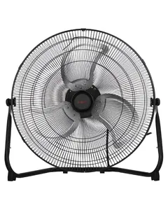 2-Pack 20-Inch Floor Fans With 3 Speeds, 360° Adjustable Tilt, High-Velocity Industrial-Grade Cooling, Heavy-Duty Commercial Floor Fan For Garage Workshop Office, Durable Metal Frame, Quiet Operation, Easy Assembly