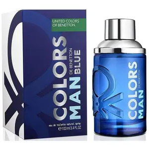 Colors de Benetton Blue Man by Benetton cologne EDT 3.3 / 3.4 oz New in Box