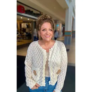 Soft Scallop Dream Cardigan