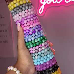 Marble Beaded Bracelets