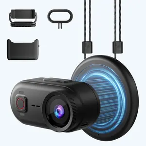 4K Mini Action Camera, 10M Underwater  Camera,Built-in 64GB SD Card,Wearable Action  Cam,Thumb Size Hands-Free POV Recording,   DV for Running, Cycling, Swimming, Hiking