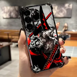 Phone Case - Cool Phone Case Featuring The One-Eyed Man Zoros from Anime, Compatible with Samsung Galaxy S25 S24 S23 S22 Ultra Plus iPhone 17 Air 16 15 14 13 12 11 Pro Max Plus , Transparent Soft Back Cover for Drop Protection