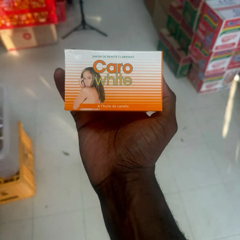 Caro White Carrot Facial Soap - 1 BAR Gentle Daily Brightening, Cleansing, Nourishing, Moisturizing Scented Beauty Bar