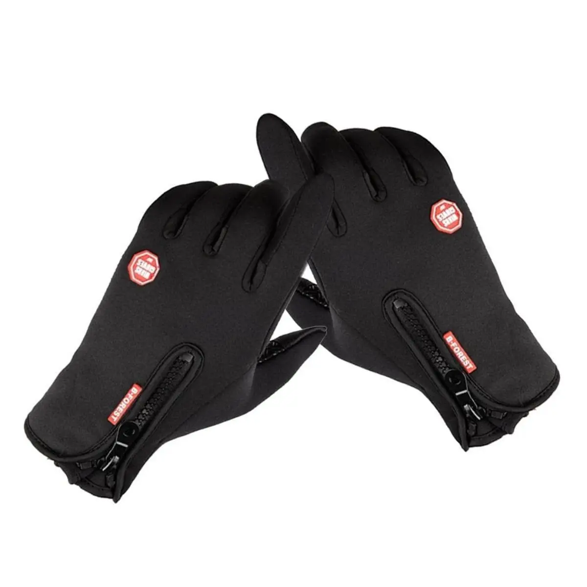 ‌Thermal Touch Gloves Waterproof for Bicycle Motorcycle Outdoor Sport Warm Windproof Cycling Gloves Riding Running Bike Cold Weather Winter‌ Hand Cover Hand Protector