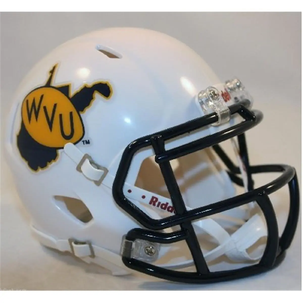 212 MAIN Half-Scale Speed Mini Helmet - Collectible Autographed Helmet, Official Colors Sports Collectibles Accessory, Throwback Logo Decals, 4-Point Chinstrap, Interior Padding, Autographs, 5in Tall