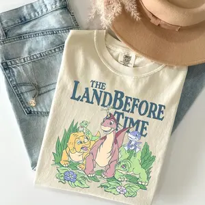 Comfort Colors The Land Before Time Dinosaur Shirt, Retro Dinosaur Tee, Classic Cartoon T-shirt, Kids Dino Shirt, Vintage Movie Shirt, Animated T-shirt, Gift for Men, Gift for Women, Crew Neck T-shirt, Trending T-shirt