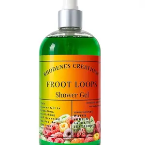 Froot Loops scented shower gel