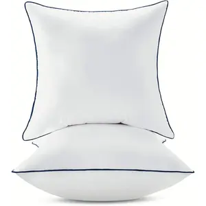 18x18 Inch Pillow Inserts Set of 2-  Cover, Throw Pillow Inserts for Couch, Sofa, or Bed (2 Pack, 18x18 Inch)