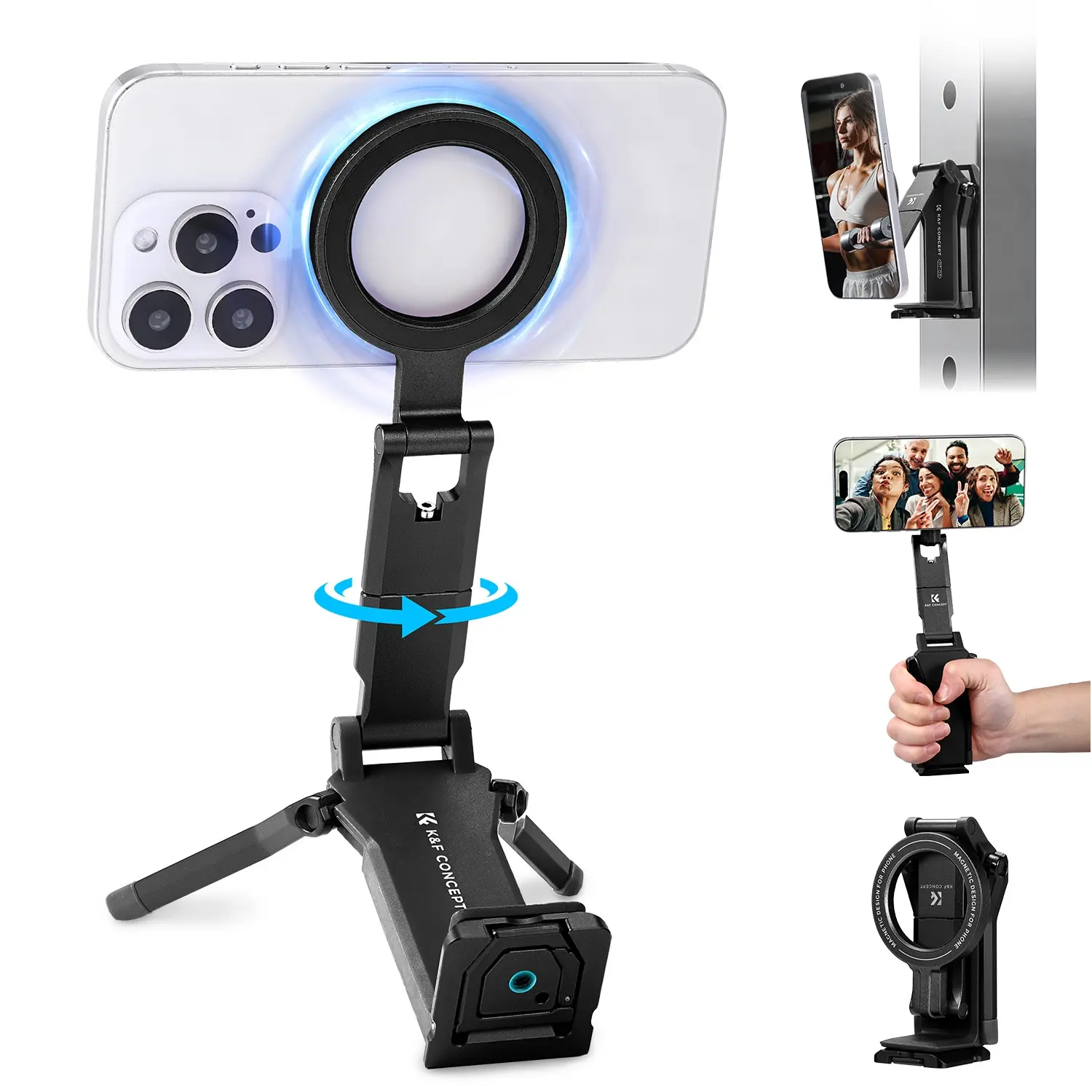 K&F CONCEPT Multifunctional Magnetic Phone Mount