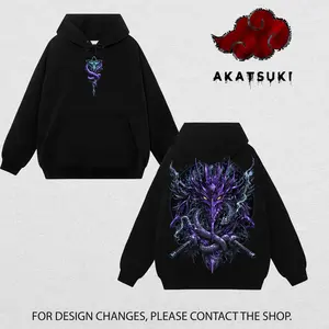 [Akatsuki Era] Retro Sasuke Susano - Naruto Shippuden #140 Hoodie T-Shirt Sweatshirt, Retro Vintage Unisex Graphic 90s Cotton, Gift For Wibu, Anime Manga Y2K Streetwear