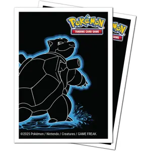 Ultra Pro Neon Kanto Blastoise Sleeves 105 count