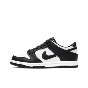Nike Dunk Low Black White Panda Youth / Women's Perfect for Casual Wear Daily Fashion Footwear Walking Shoe Sneakers Boy