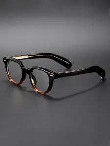 European American Classic Thick Insert Frame CP Acetate Temple Thick Design TR90 Material Elegant Simple Style For All Genders Ideal For Street Photography Driving Beach Wedding Travel