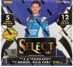2025 Panini Select NASCAR Racing Hobby Box