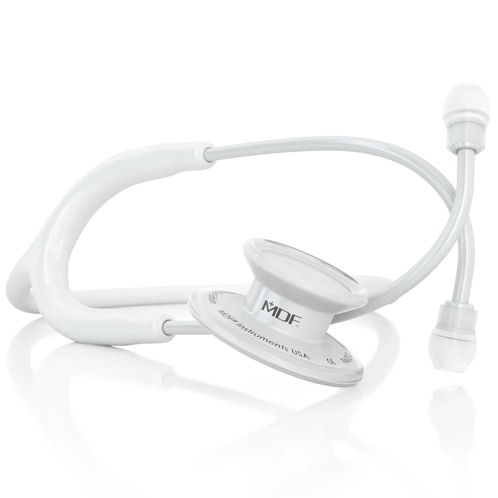 MD One® Adult Stethoscope - White/WhiteOut