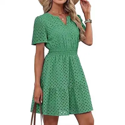 Pretty Little Thing Linen Dress - TikTok Shop