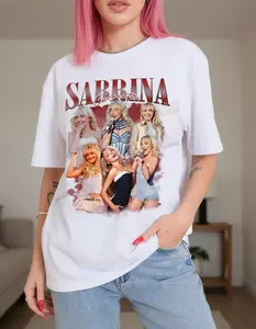Sabrina Vintage T-shirt, Hip Hop Music Shirt, Short N Sweet Tour Tee, Rapper Shirt, Adult Tee, 4