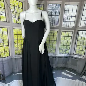 Elegant Black Maxi Dress – NEW w/ Tags (Macy’s)