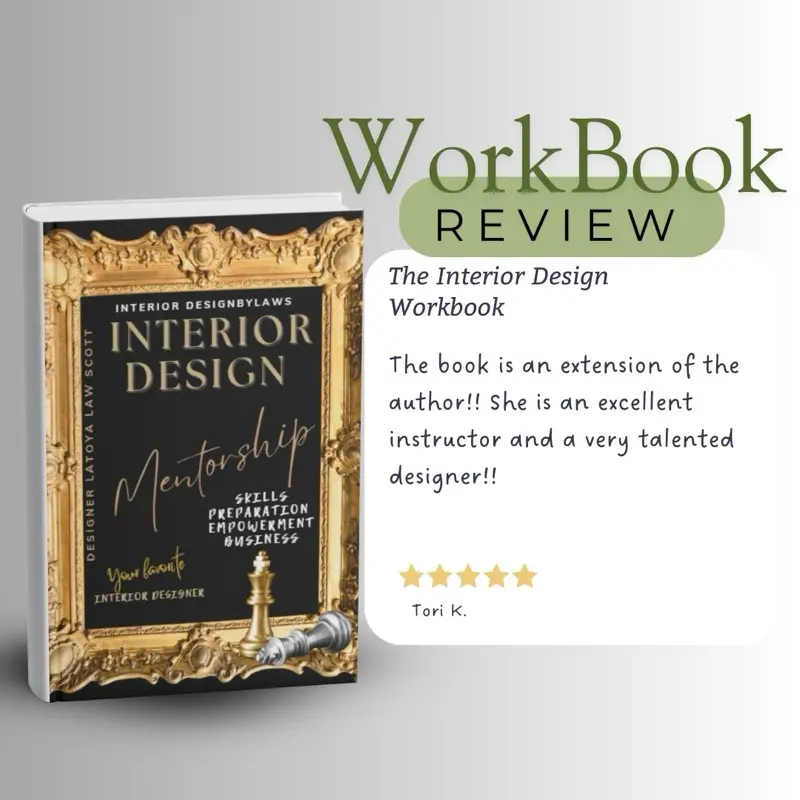 Interior Design Mentorship workbook