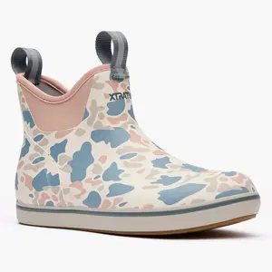 Women's Xtratuf Ankle Deck Boots - Ivory Duck Camo