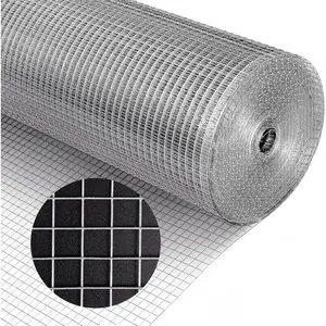 1/2 inch Hardware Cloth 48inchx100ft 19 Gauge, Galvanized Welded Wire Fencing Chicken Wire Mesh  Supports Poultry Roll Cage Wire Netting