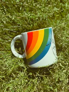 Vintage Rainbow Mug 🌈