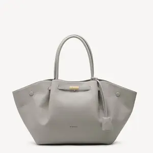 NEWBELLA Marella Top Handle Tote Bags - Elegant PU Leather Tote with Detachable Charm & Magnetic Closure System for Everyday Use 23.6" x 12.6" x 5.5" x 11"