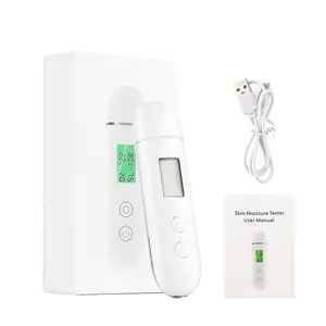 Portable Skin Analysis Instrument Professional Version, Digital Oil Sensor, Water-Oil Monitoring LCD Display, Suitable for Face and Body, Facial Beauty Instrument