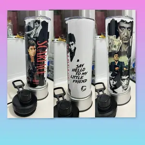 Tumbler Scarface Water Bottles