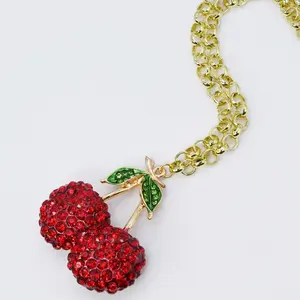 Red Cherry Luxe Necklace Red Cherry Luxe Necklace