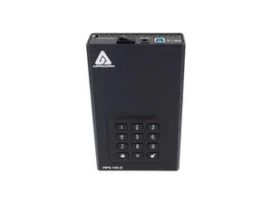 Apricorn Aegis Padlock 18 TB FIPS 256-BIT AES External Hard Drive ADT3PL256F18TB