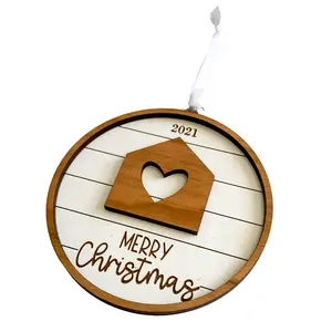 Shiplap Home Ornament