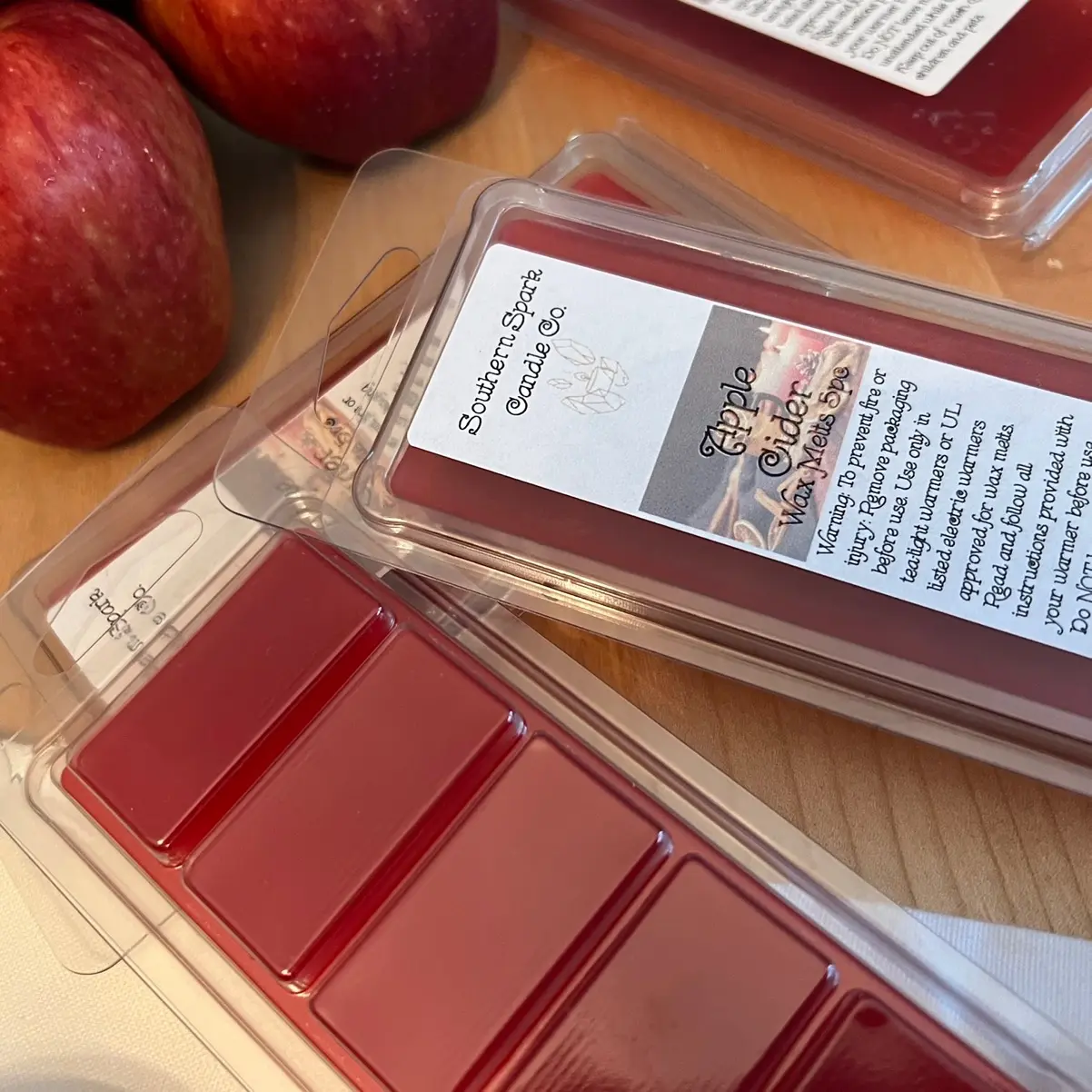 Apple Cider Beeswax Wax Melts