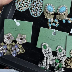 Mina(11662)gc.3 pairs of luxurious earrings for $30