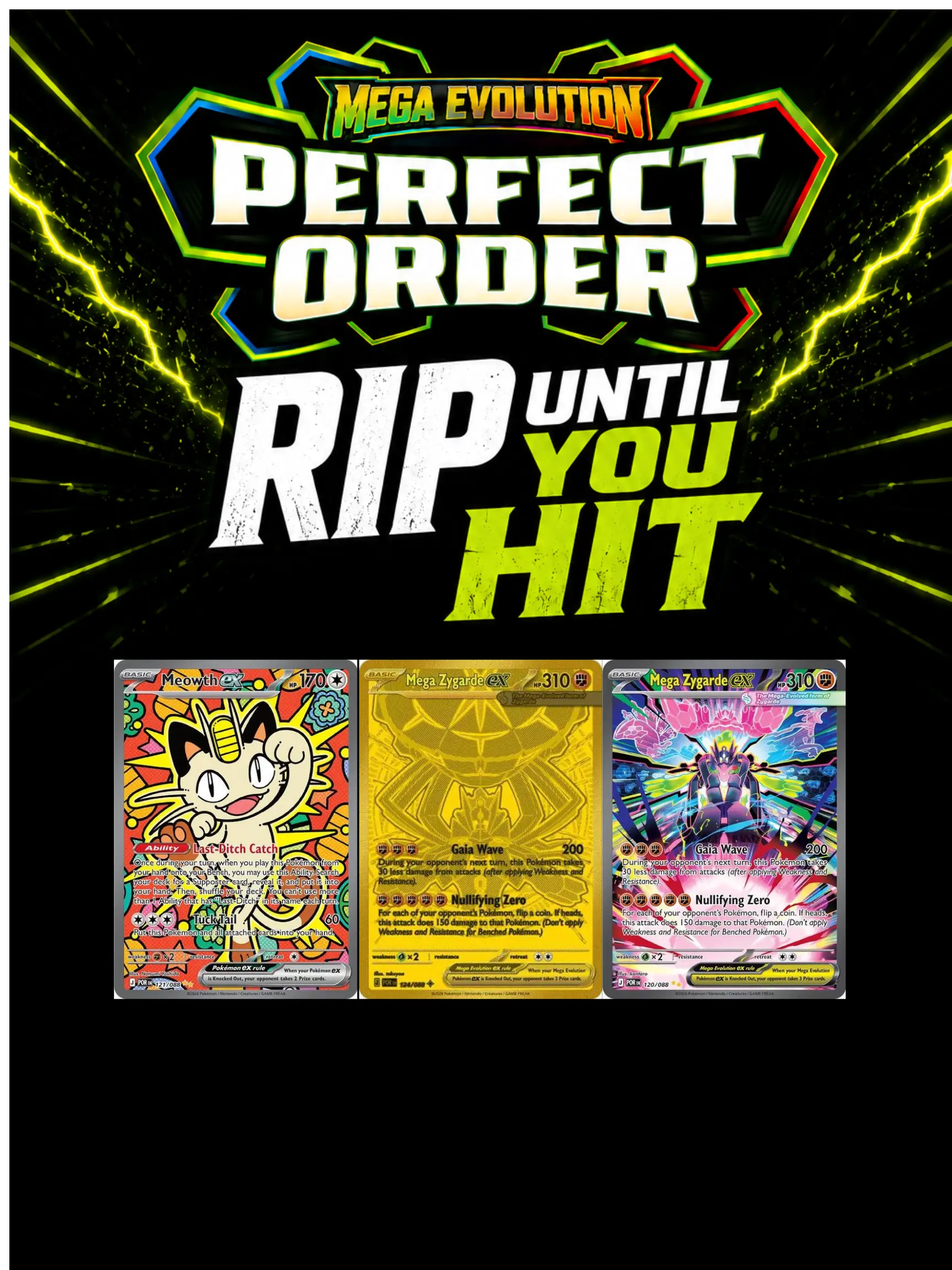 RIP UNTIL YOU HIT Perfect Order