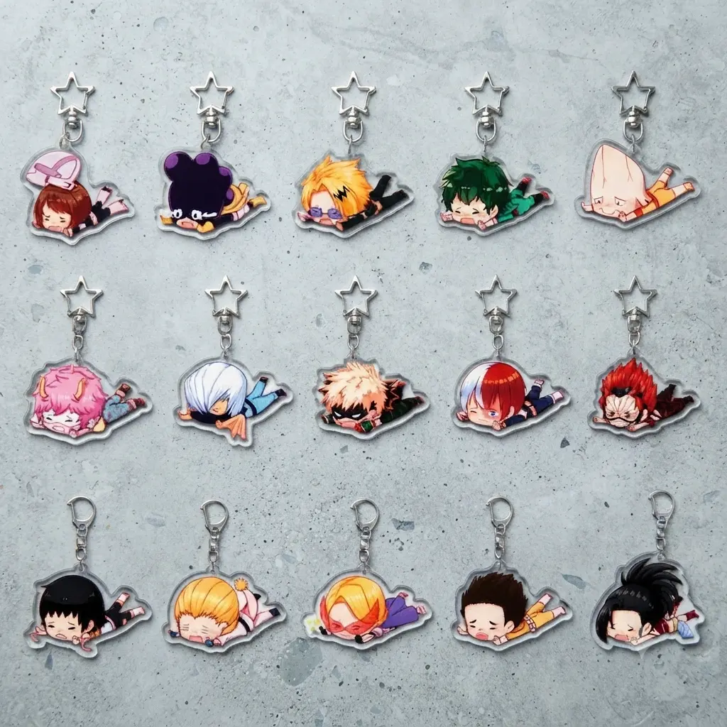 My Hero Academia Acrylic Keychains, Bring your favorite MHA characters with you everywhere! Perfect for bags, keys, ita bags