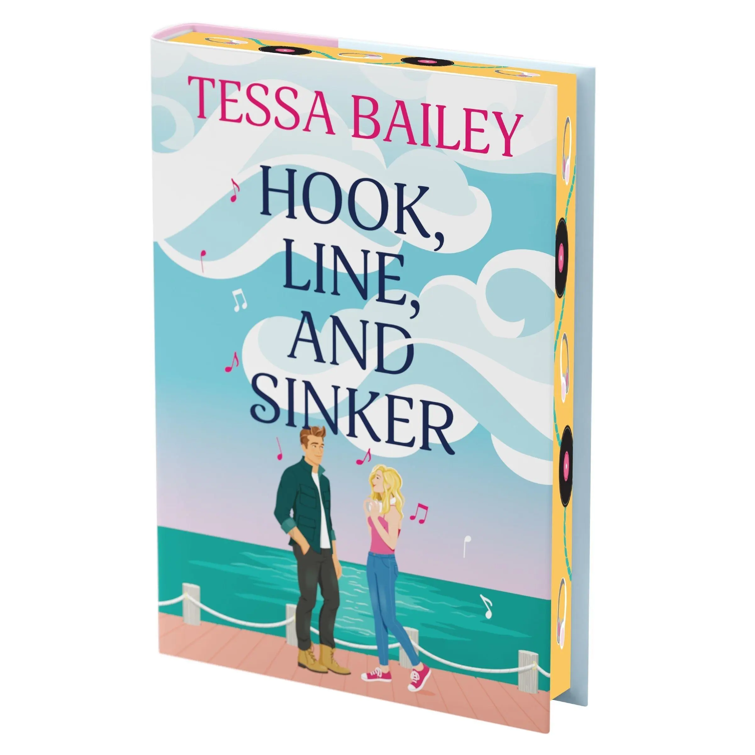 Hook, Line, and Sinker Deluxe Collector's Edition: A Novel (Bellinger Sisters: Volume Number 2) by Tessa Bailey [Hardback Book]