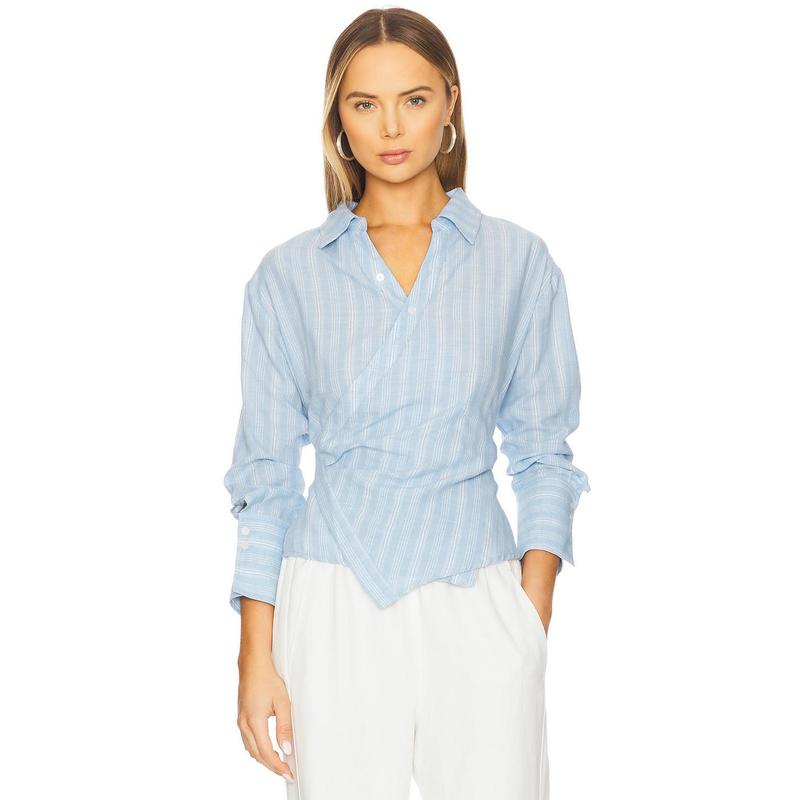 HEARTLOOM Elene Shirt in Sky