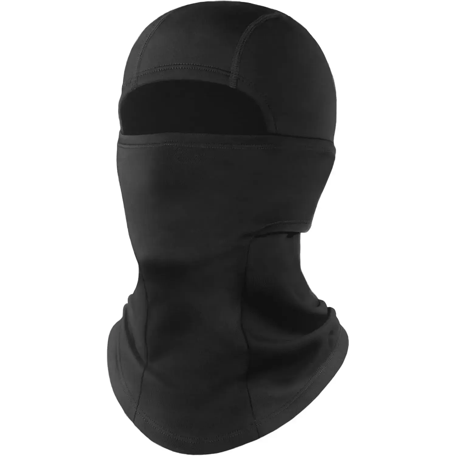Tactical Windproof Fleece-Lined Thermal Balaclava Ski Mask for Men & Women, Breathable Smooth Soft Stretchable Cold Weather Face Cover for Motorcycle & Skiing, Uv Protection, Synthetic, Motorcycle Helmet Liner, One Size Fits All